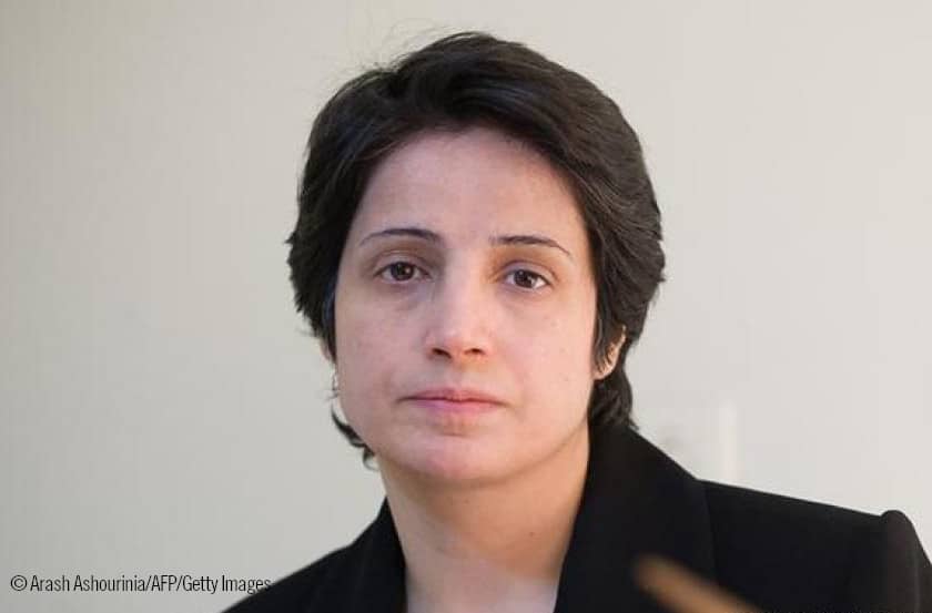 Retrato de Nasrin Sotoudeh